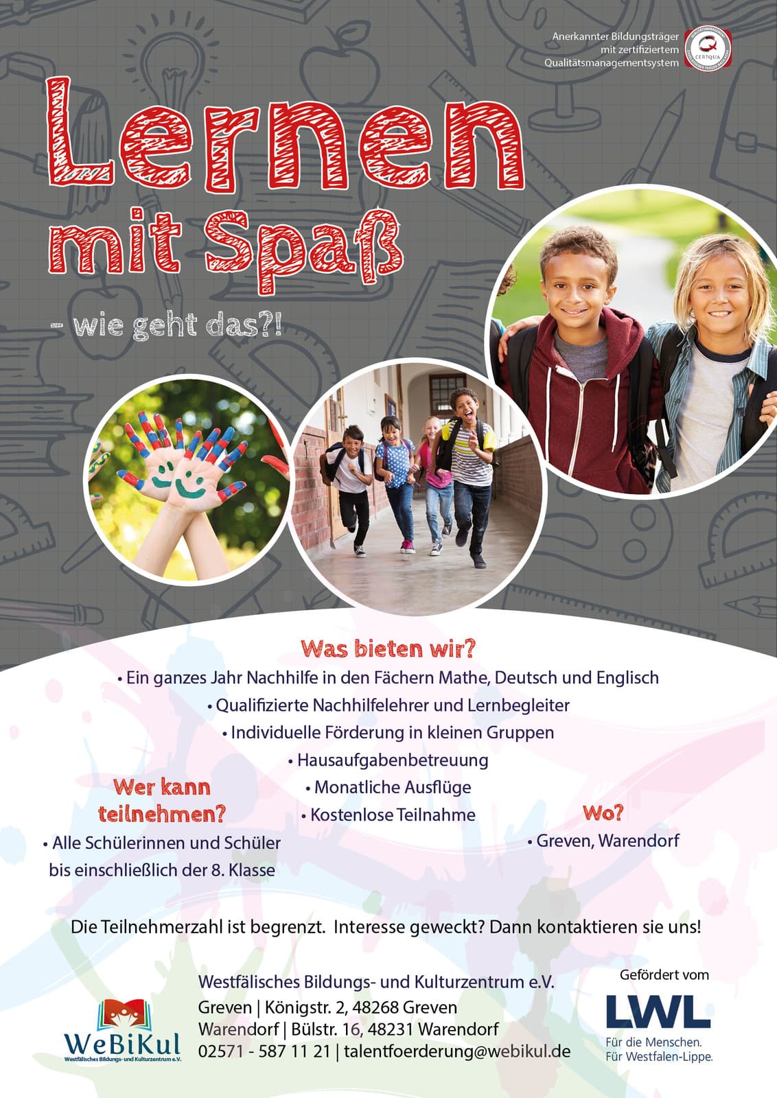 Lernen mit Spaß – wie geht das?!