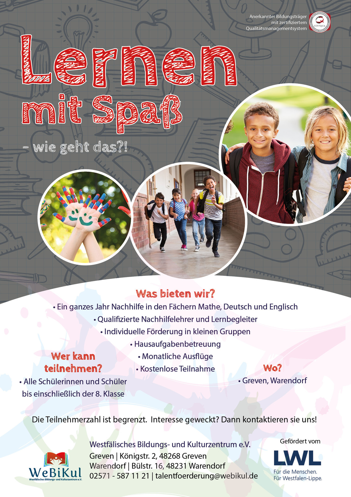 Lernen mit Spaß – wie geht das?!