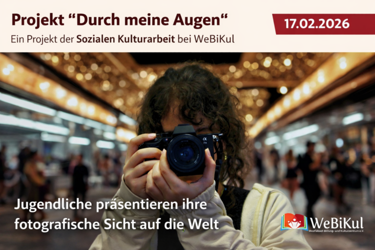 Kunstprojekt von Jugendlichen: „Durch meine Augen“